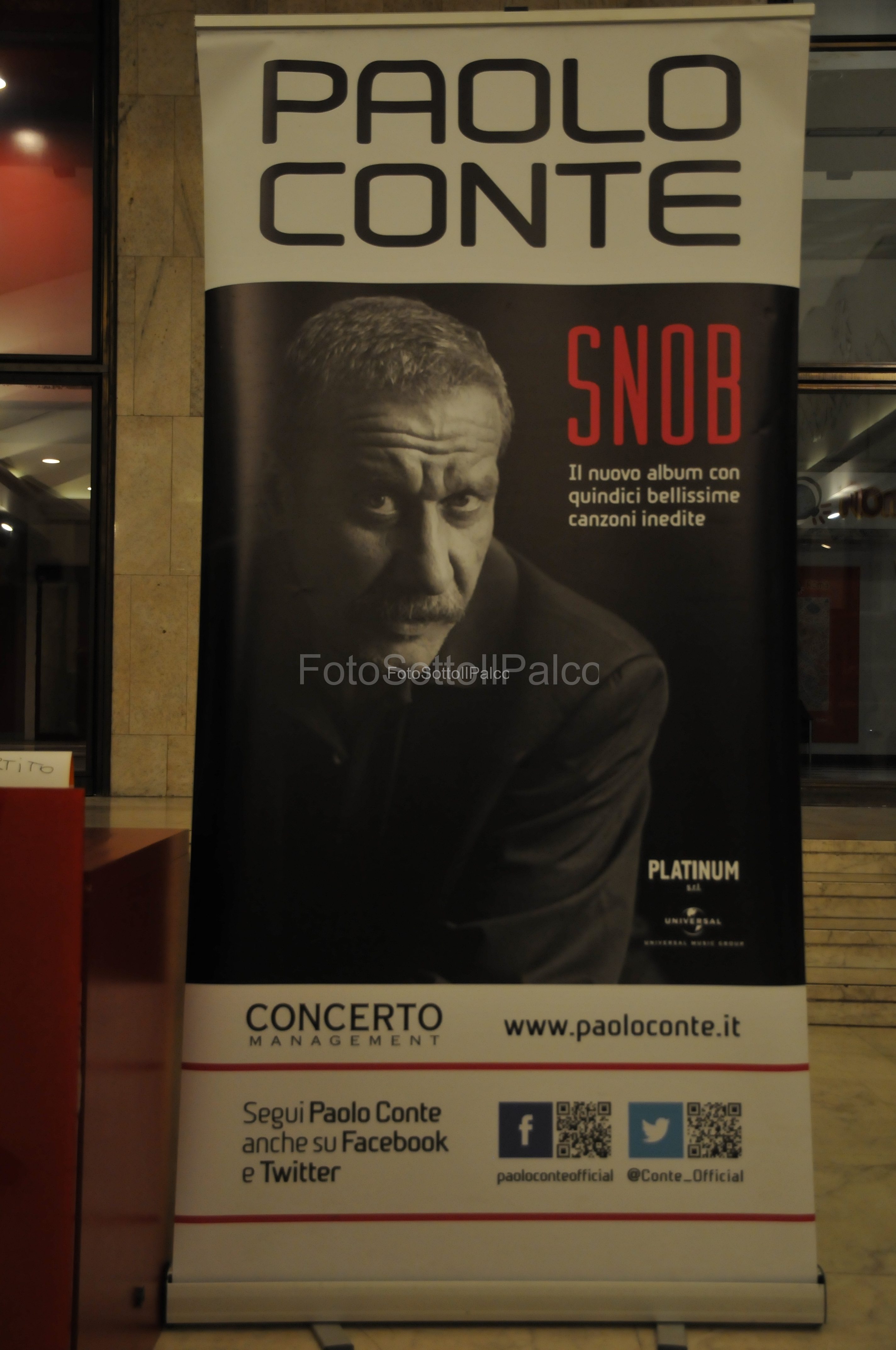 Paolo Conte 22 ott. 2016 - Auditorium conciliazione